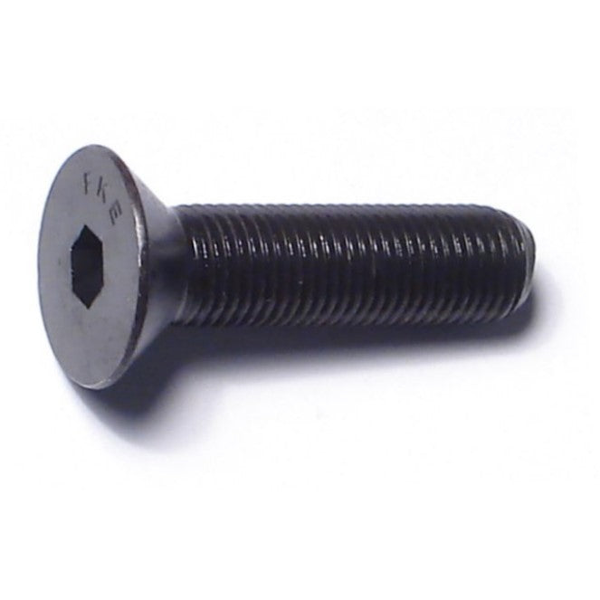 3/8"-24 x 1-1/2" Plain Steel Fine Thread Flat Head Socket Cap Screws