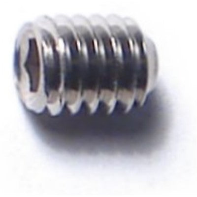 4mm-0.70 x 5mm A2 Stainless Steel Coarse Thread Cup Point Hex Socket Headless Set Screws