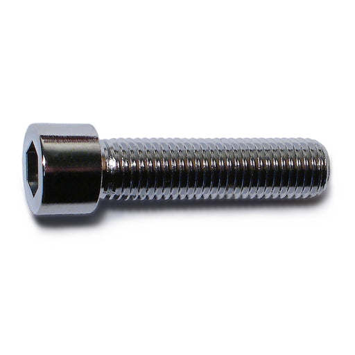 5/16"-24 x 1-1/4" Chrome Plated Steel Fine Thread Smooth Head Socket Cap Screws