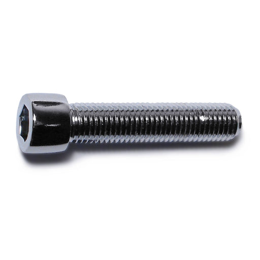 5/16"-24 x 1-1/2" Chrome Plated Steel Fine Thread Smooth Head Socket Cap Screws