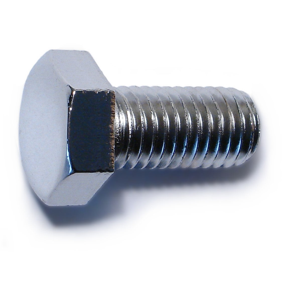 12mm-1.75 x 25mm Chrome Plated Class 8.8 Steel Coarse Thread Hex Cap Screws