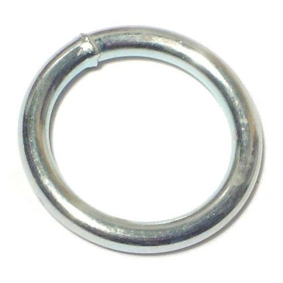 #12 x 5/8" Zinc Plated Steel Welded Rings