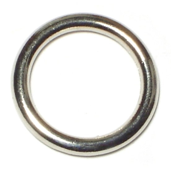 #7 x 3/4" Zinc Plated Steel Welded Rings