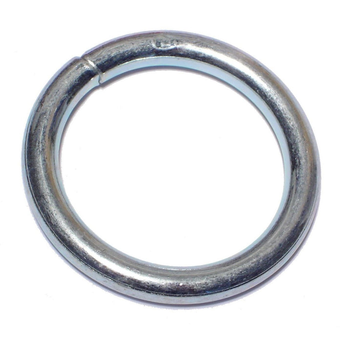 1/4" x 1-1/2" Zinc Plated Steel Welded Rings
