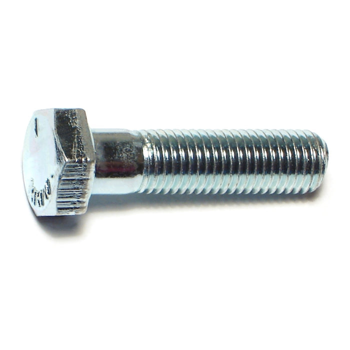 5/16"-24 x 1-1/4" Zinc Plated Grade 5 Steel Fine Thread Hex Cap Screws
