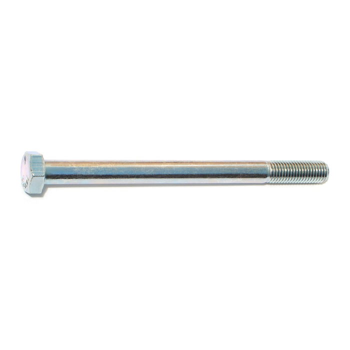 5/16"-24 x 4" Zinc Plated Grade 5 Steel Fine Thread Hex Cap Screws
