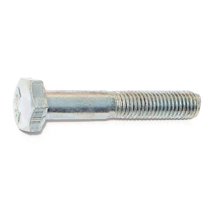 1/4"-28 x 1-1/2" Zinc Plated Grade 5 Steel Fine Thread Hex Cap Screws