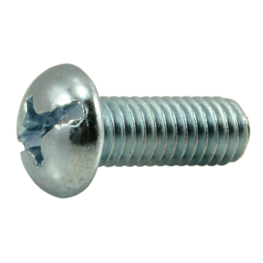 3/8"-16 x 1" Zinc Plated Steel Coarse Thread Combo Round Head Machine Screws