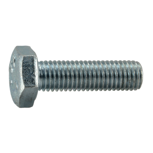 1/4"-28 x 7/8" Zinc Plated Grade 5 Steel Fine Thread Hex Cap Screws