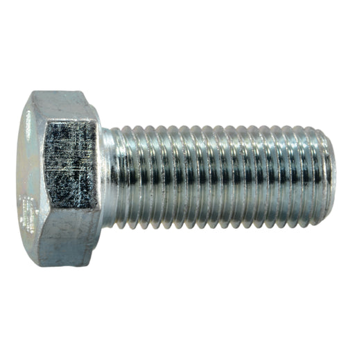 3/8"-24 x 7/8" Zinc Plated Grade 5 Steel Fine Thread Hex Cap Screws