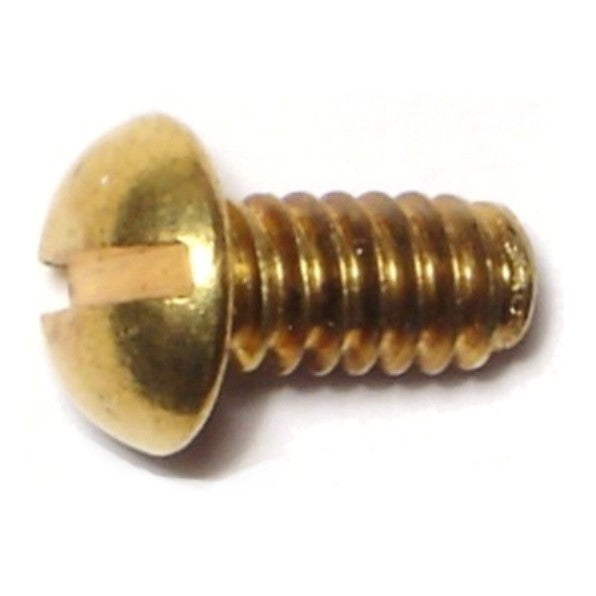 10 24 X 3 8 Brass Coarse Thread Slotted Round Head Machine Screws 10-24-x-3-8-brass-coarse-thread-slotted-round-head-machine-screws