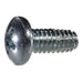 #8-32 x 3/8" Zinc Plated Steel Coarse Thread Slotted Pan Head Thread Cutting Screws