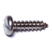 #14 x 1" 18-8 Stainless Steel Slotted Pan Head Sheet Metal Screws