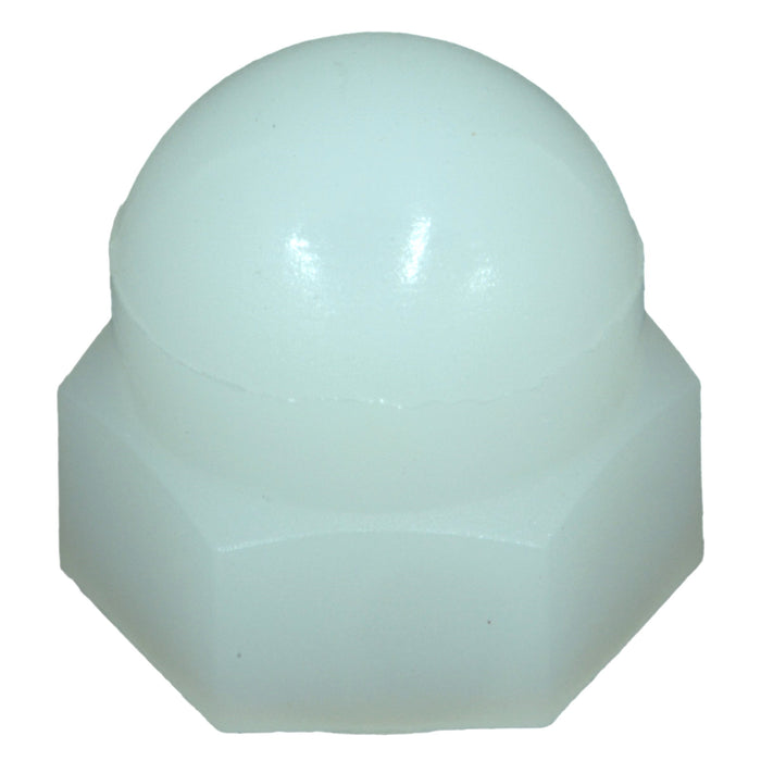 #10-24 Nylon Plastic Coarse Thread Cap Nuts — Fastener Line
