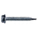 #10-16 x 1-1/2" Zinc Plated Steel Hex Washer Head Self-Drilling Screws