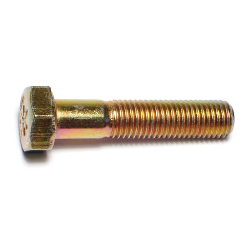 5/16"-24 x 1-1/2" Zinc Plated Grade 8 Steel Fine Thread Hex Cap Screws