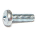 5mm-0.8 x 16mm Zinc Plated Class 4.8 Steel Coarse Thread Phillips Pan Head Machine Screws