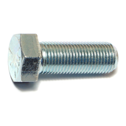 9/16"-18 x 1-1/2" Zinc Plated Grade 5 Steel Fine Thread Hex Cap Screws