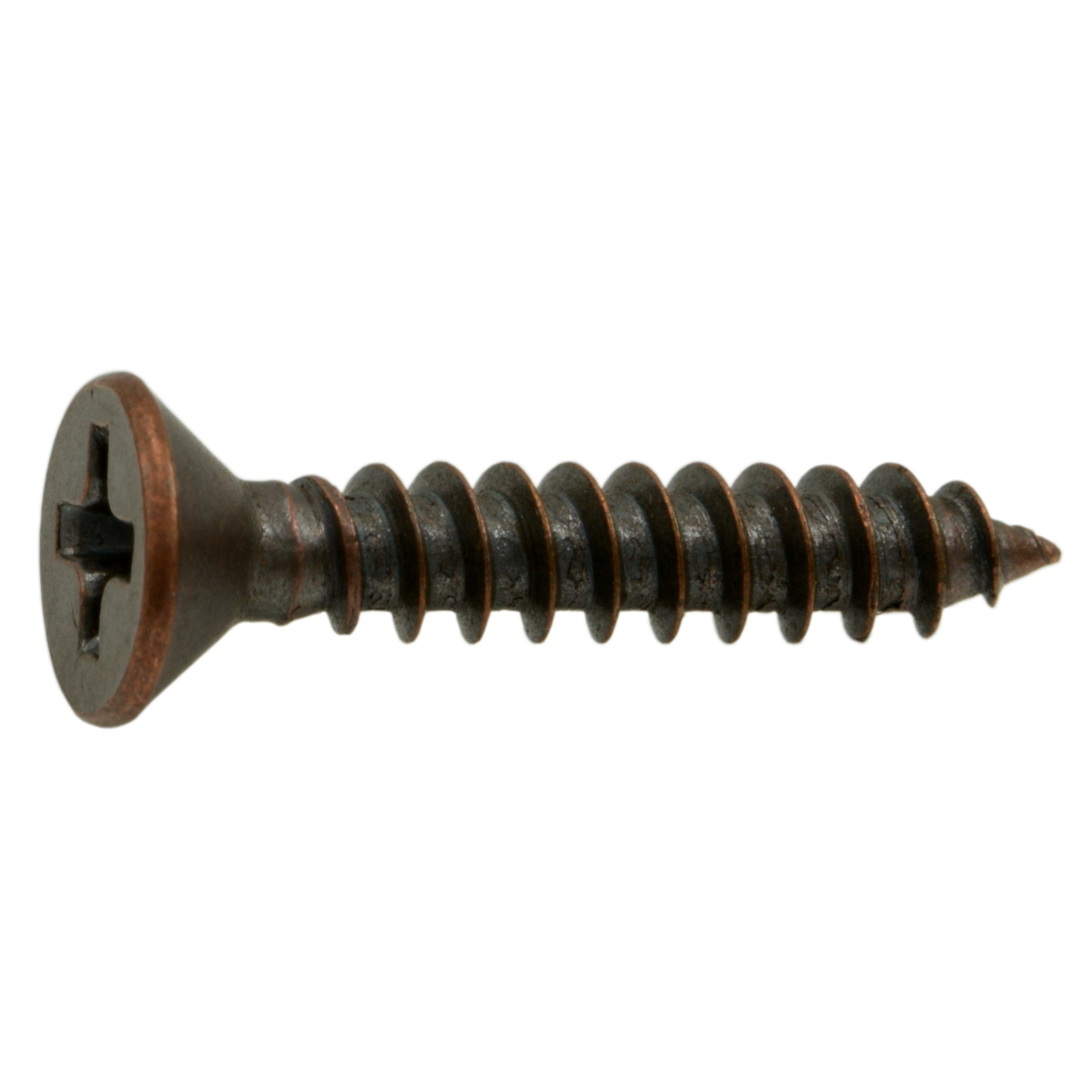 #6 x 3/4" Steel Phillips Flat Head Decorative Sheet Metal Screws
