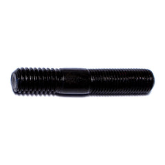 3/8"-16 x 3/8"-24 x 2" Zinc Plated Steel Coarse Thread Automotive Studs