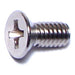 #8-32 x 3/8" 18-8 Stainless Steel Coarse Thread Phillips Flat Head Machine Screws