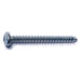 #10 x 2" Zinc Plated Steel Square Drive Pan Head Sheet Metal Screws