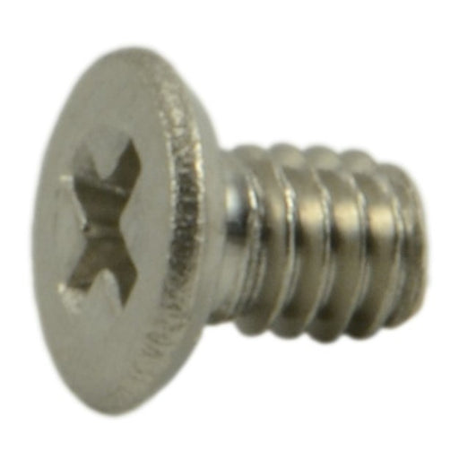 #1-72 x 1/8" 18-8 Stainless Steel Fine Thread Phillips Flat Head Miniature Machine Screws