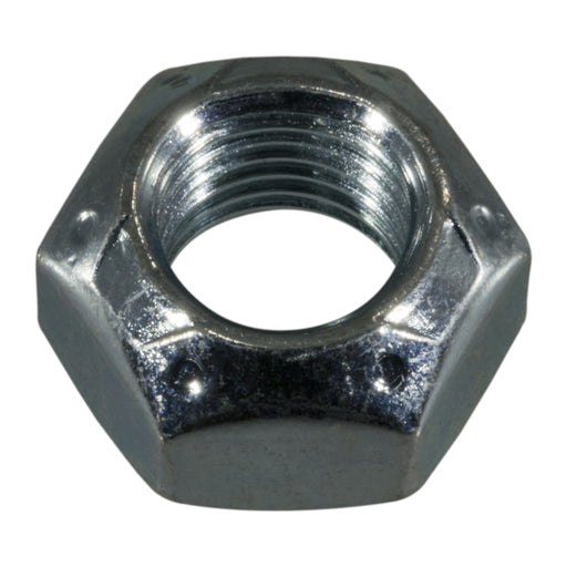 7/16"-20 Zinc Plated Grade 2 Steel Fine Thread Top Lock Nuts