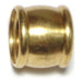 1/4 F x 1/8 F x 17/32" Brass Barrel Couplings