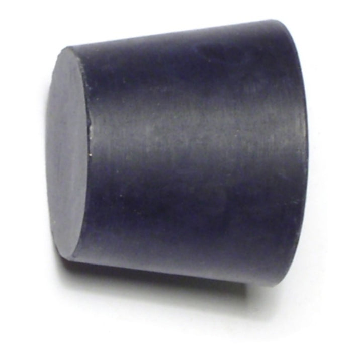 1.2" x 1" #6 Black Rubber Stoppers