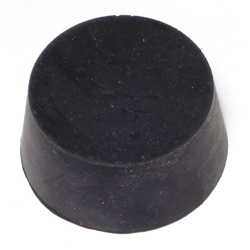 2" x 1-3/4" x 1" #10-1/2" Black Rubber Stoppers