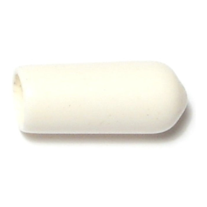 1/4" White Plastic Screw Protectors