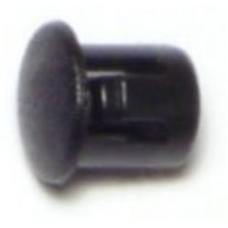 1/4" Black Nylon Plastic Flush Head Hole Plugs