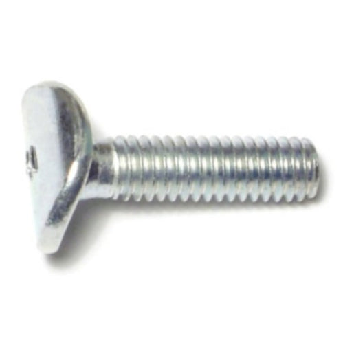 1/4"-20 x 1-1/4" Zinc Plated Steel Coarse Thread Curved Head Machine Screws