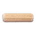 3/8" x 1-1/2" Birch Wood Fluted Dowel Pins