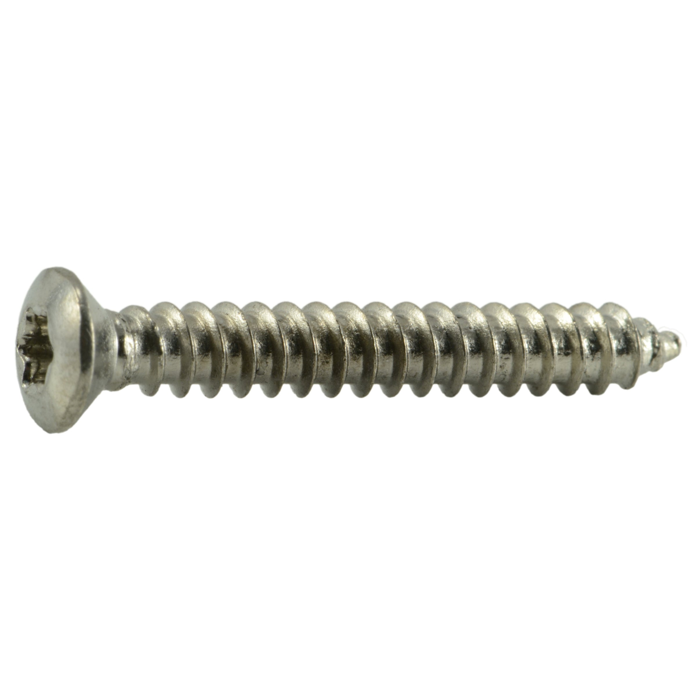 4.2mm x 30mm Steel Star Drive Oval Head Sheet Metal Screws