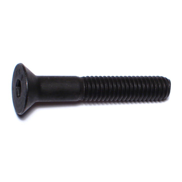 5/16"-18 x 2" Plain Steel Coarse Thread Flat Head Socket Cap Screws