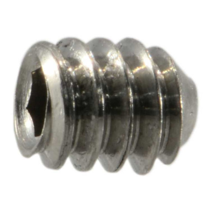 #4-40 x 1/8" 18-8 Stainless Steel Coarse Thread Hex Socket Headless Set Screws