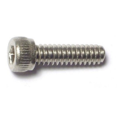 #6-32 x 1/2" 18-8 Stainless Steel Coarse Thread Socket Cap Screws