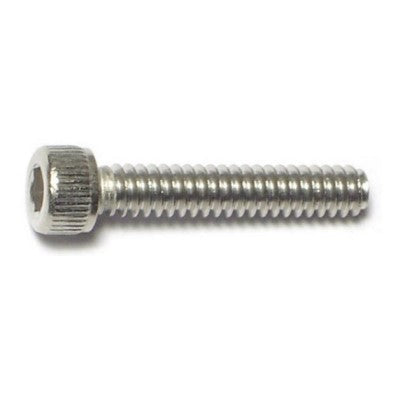 #6-32 x 3/4" 18-8 Stainless Steel Coarse Thread Socket Cap Screws