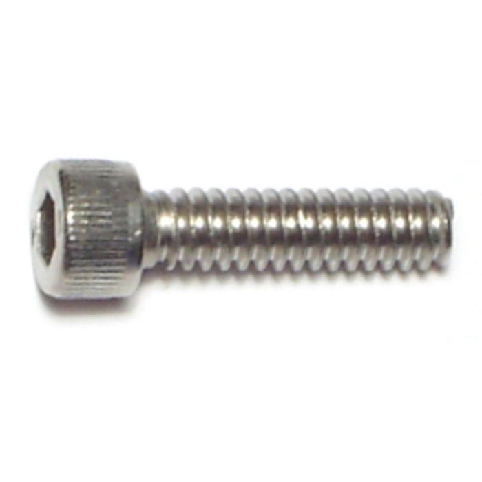 #10-24 x 3/4" 18-8 Stainless Steel Coarse Thread Socket Cap Screws