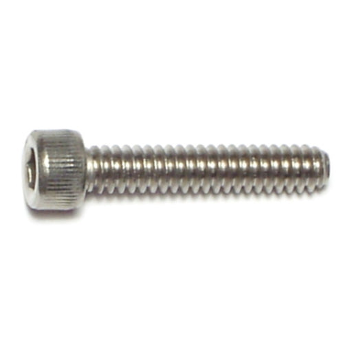 #10-24 x 1" 18-8 Stainless Steel Coarse Thread Socket Cap Screws