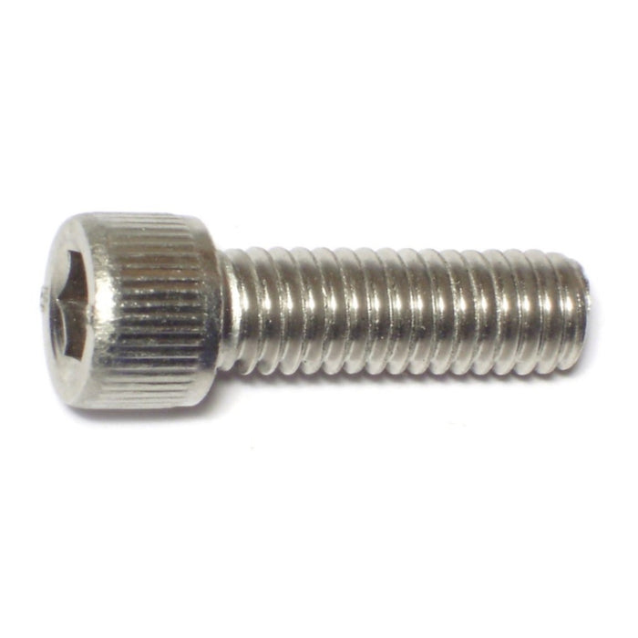 5/16"-18 x 1" 18-8 Stainless Steel Coarse Thread Socket Cap Screws