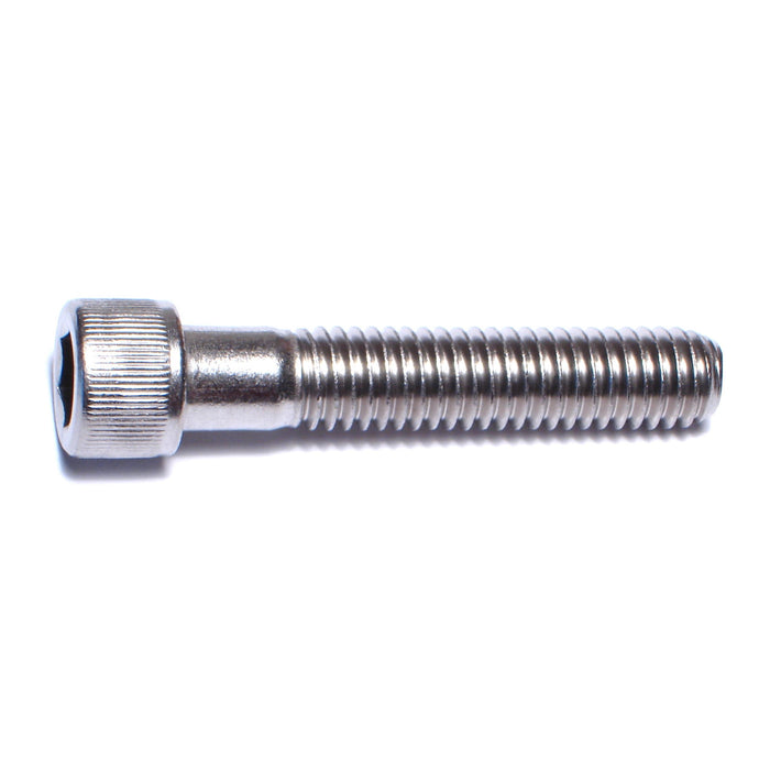 3/8"-16 x 2" 18-8 Stainless Steel Coarse Thread Socket Cap Screws