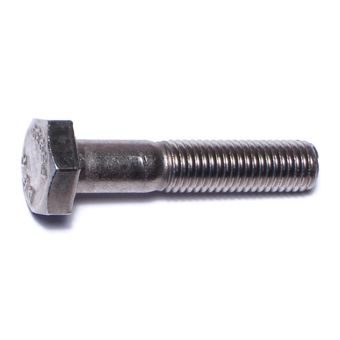 1/4"-28 x 1-1/4" 18-8 Stainless Steel Fine Thread Hex Cap Screws