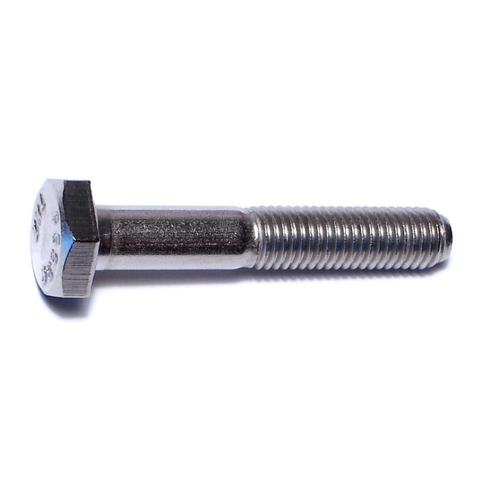1/4"-28 x 1-1/2" 18-8 Stainless Steel Fine Thread Hex Cap Screws
