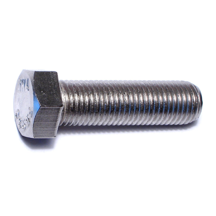 7/16"-20 x 1-1/2" 18-8 Stainless Steel Fine Thread Hex Cap Screws
