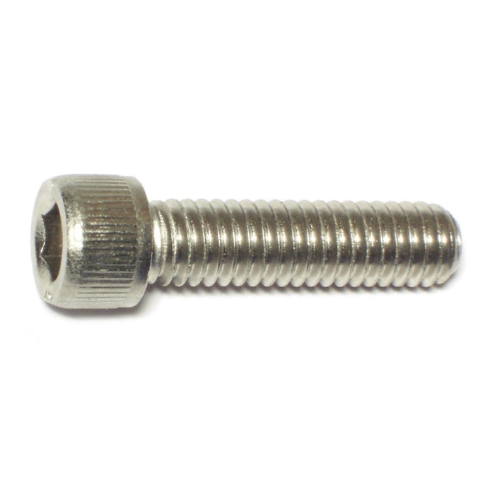 5/16"-18 x 1-1/4" 18-8 Stainless Steel Coarse Thread Socket Cap Screws