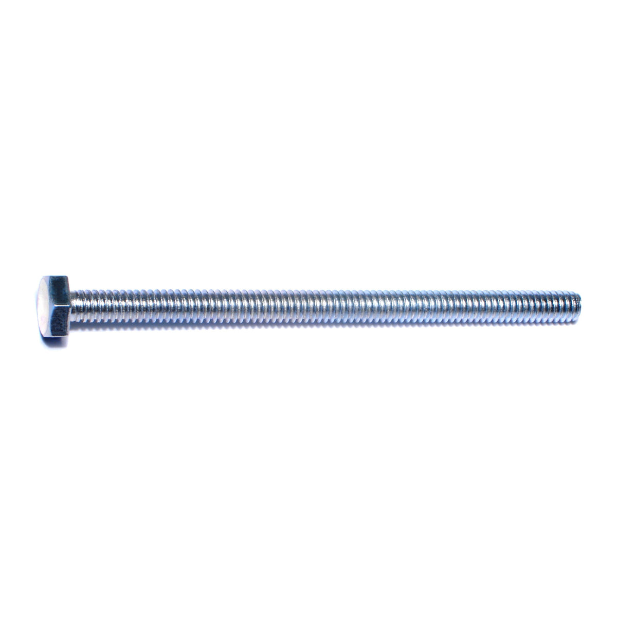 100-Pack 1/4-20 X 4" Hex Head Tap Bolts – A307 Grade, Zinc Plated, Full Thread