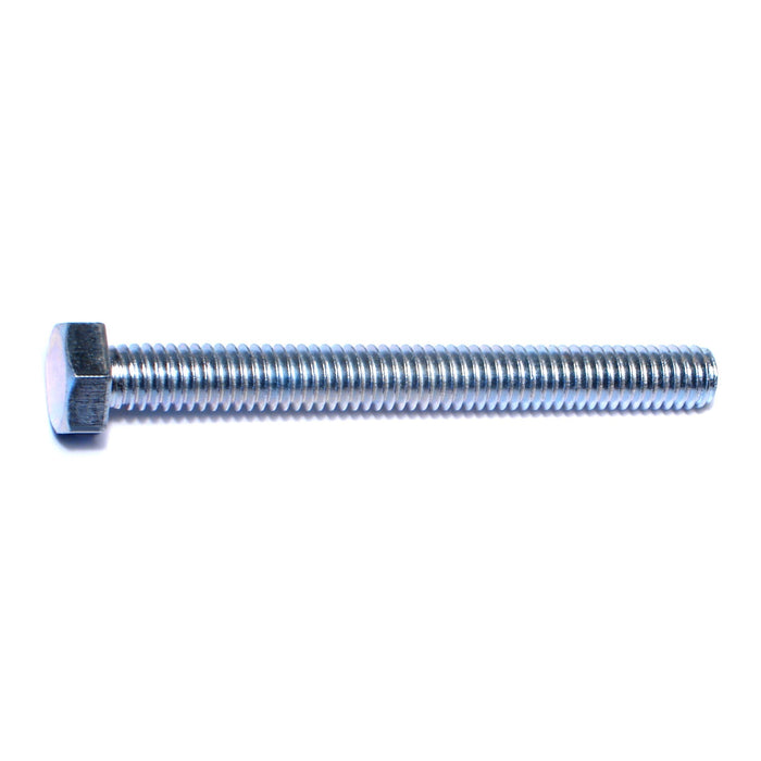 5/16"-18 x 3" Zinc Plated Steel Coarse Full Thread Hex Head Tap Bolts